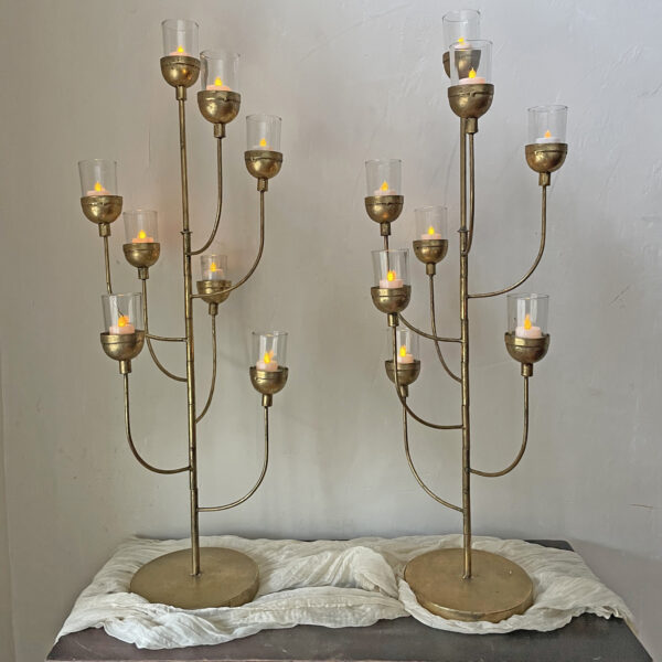 Grand Bronze Candelabra