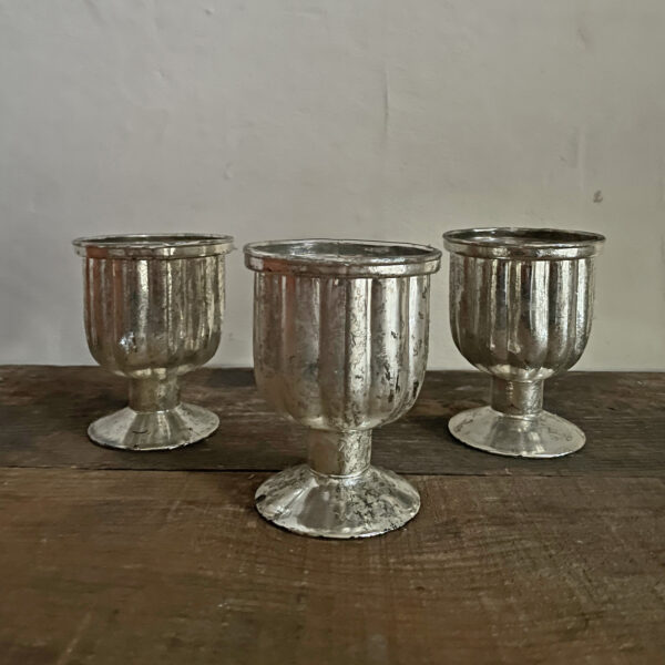 Small Metallic Urn Votive